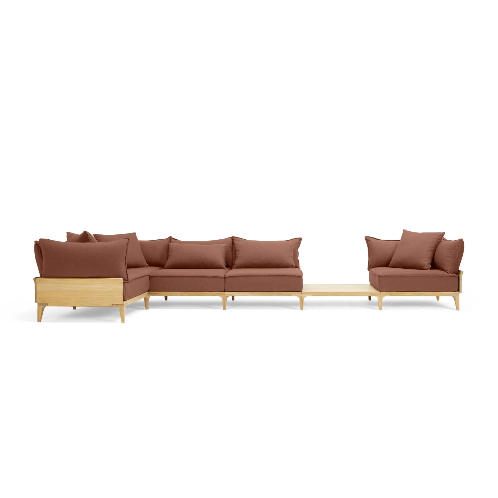 Bluff Sectional with In-line Table - Image 11