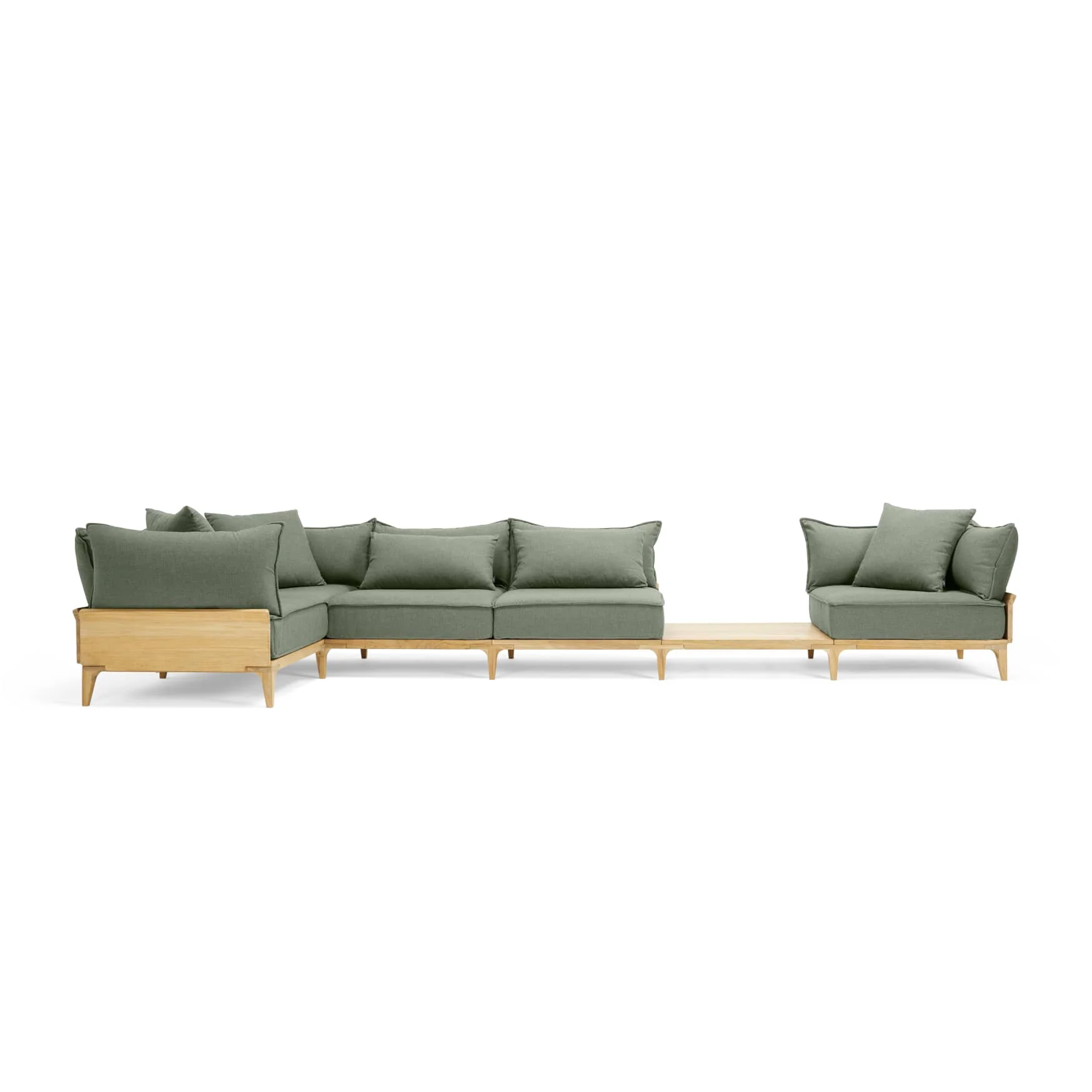 Bluff Sectional with In-line Table - Image 12