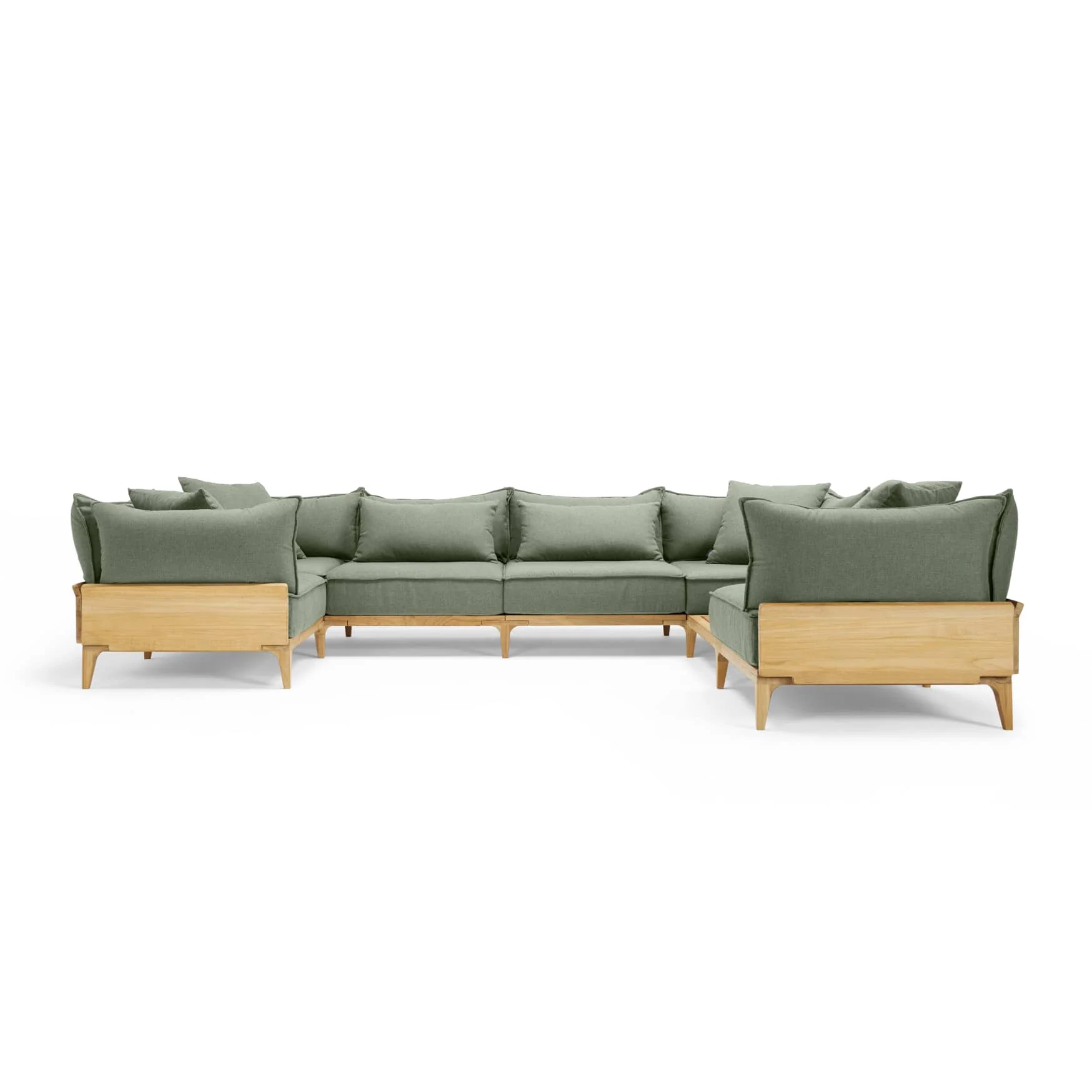 Bluff Sectional with In-line Table - Image 15
