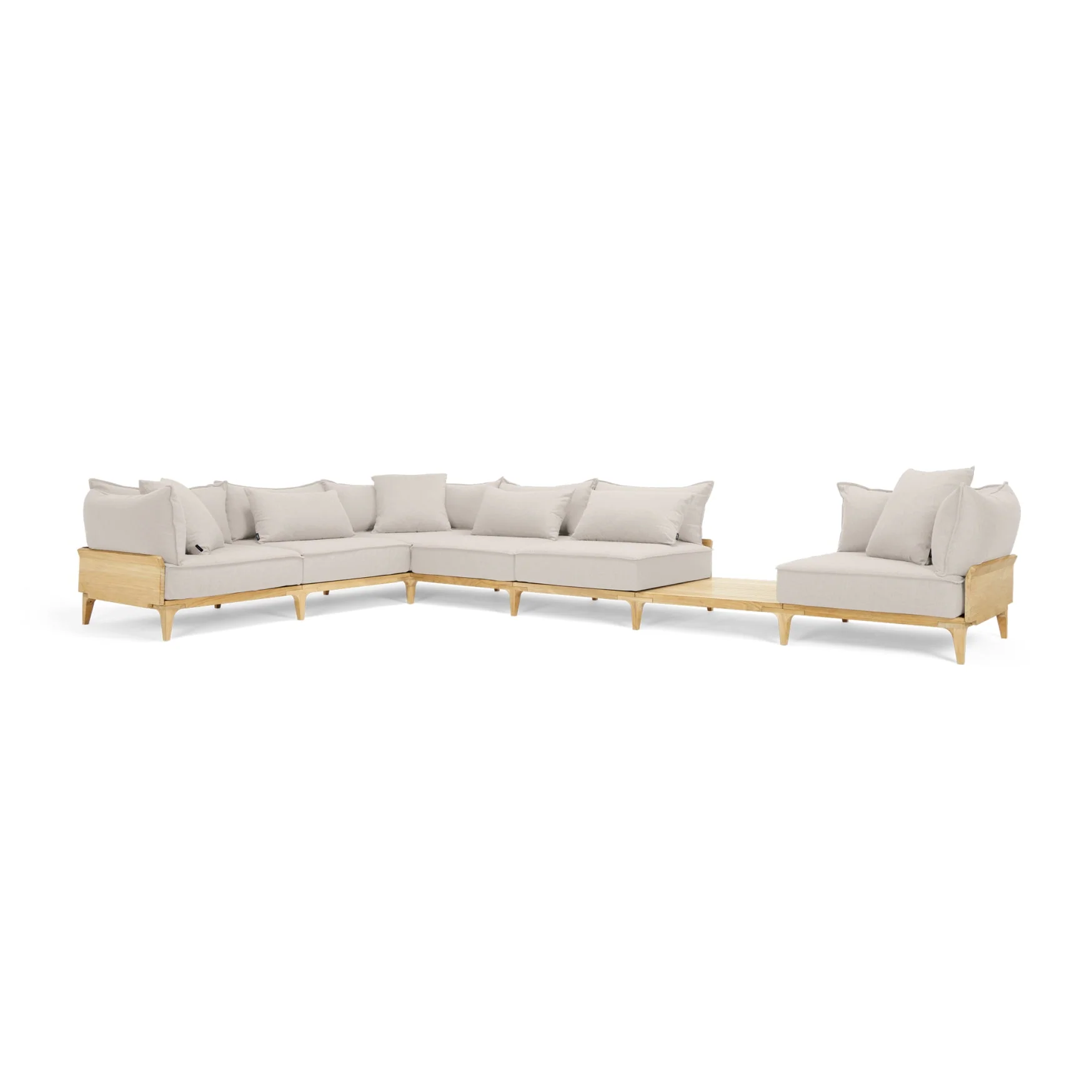 Bluff Sectional with In-line Table - Image 3