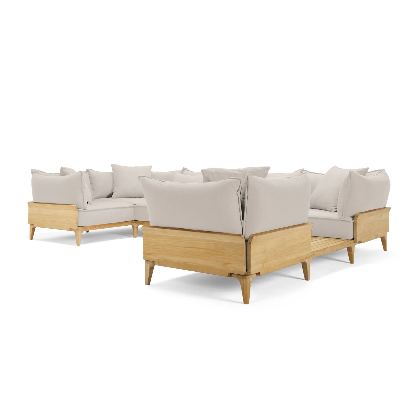 Bluff Sectional with In-line Table - Image 4